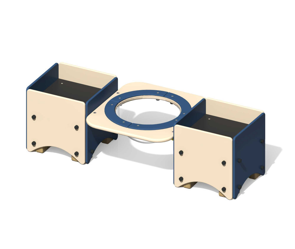 ПС-21 Песочница «С ванночкой»